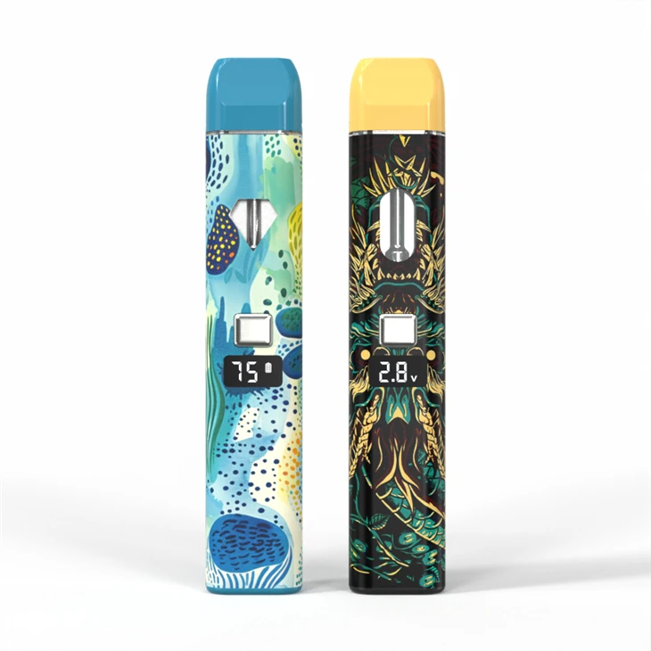 Factory Direct Sale All In One Empty 1g 2g Disposable Vape Hardware Resin Distillate Extract Oil Device 3 Output Modes Preheat OEM - China Vaporizer, Disposable Vaporizer