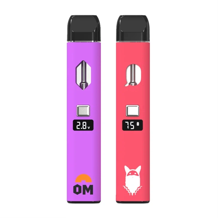САЩ Персонализирано най-популярно 2ML празно Delta 8 Hhc CBD Vape устройство Плътно масло Еднократна употреба Vape писалка Изпарител Производител и доставчик